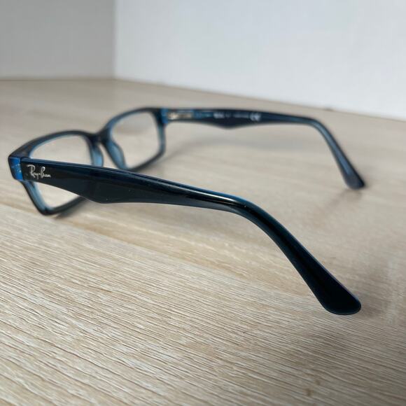 Ray-Ban RB1530 3667 Eyeglasses Rectangular Blue Full Rim 48-16-130 Frames Only - Picture 8 of 10